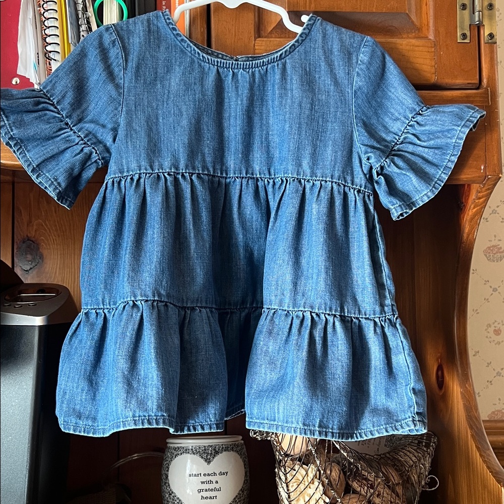 100% cotton Cute Denim Top Price is firm or 2 denim tops for $25. ✅other listing